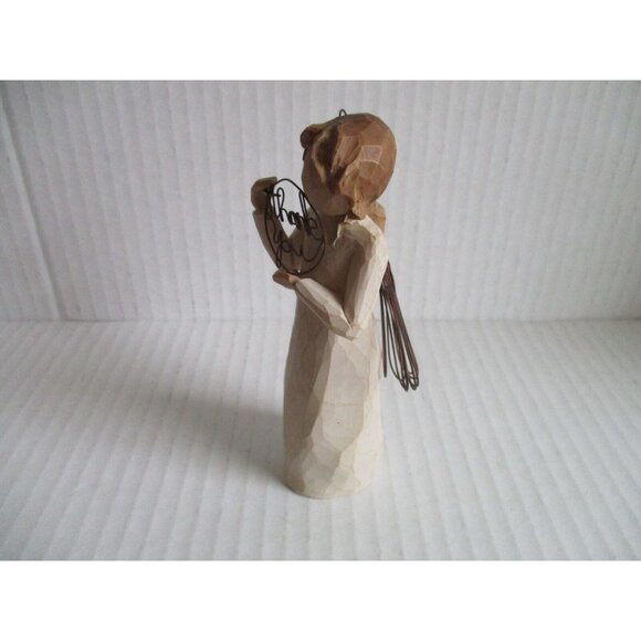 *Willow Tree 'Just for You' Angel Beige Tan Figurine Statue Sculpture Thank You - Picture 3 of 7